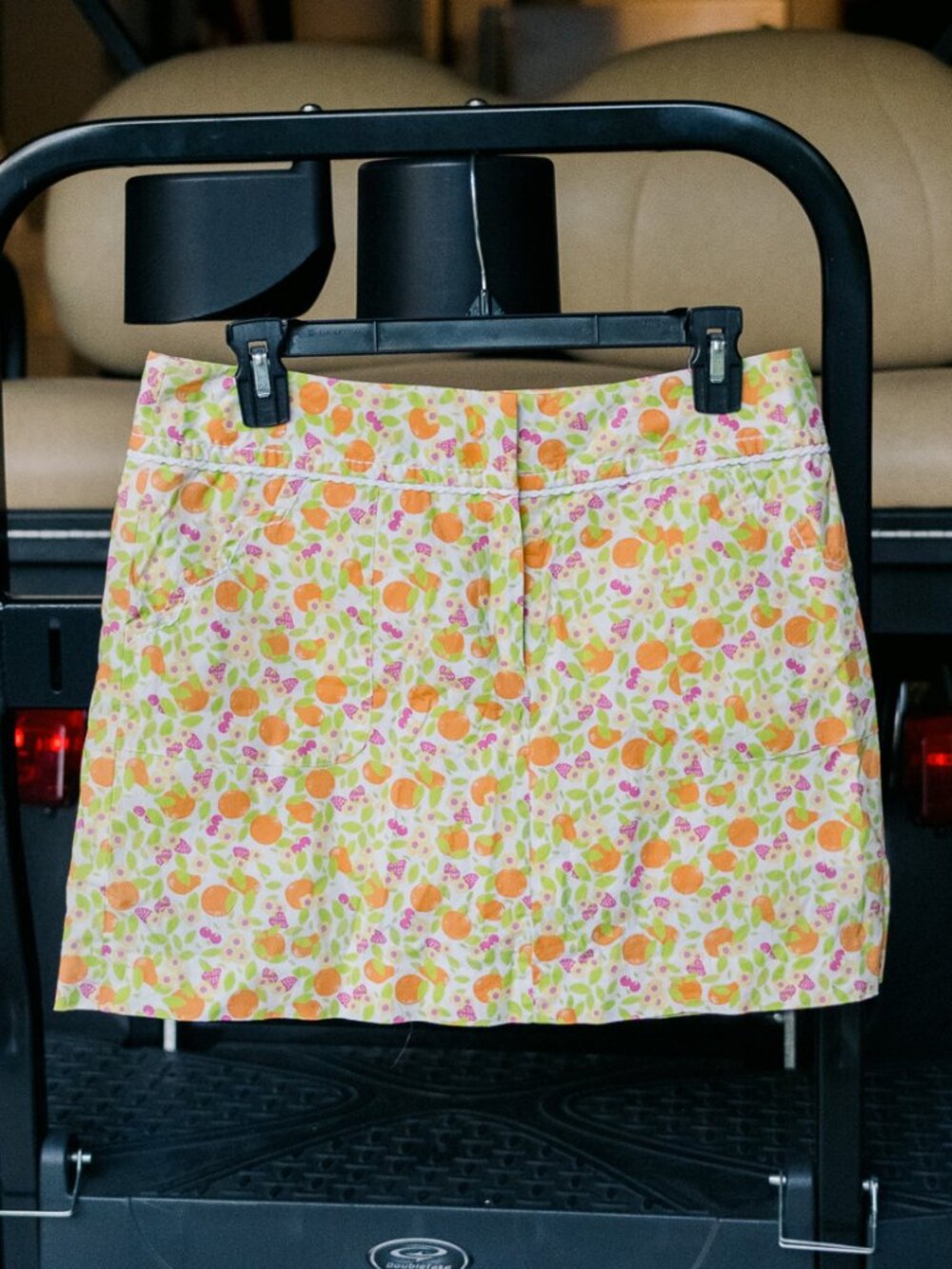 Lilly Pulitzer Fruit Print Mini Skirt / Skort Size 6